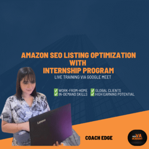 Amazon SEO: Advanced Listing Optimization + Live Training Internship for beginners