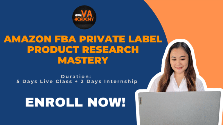 Amazon Masterclass Product Sourcing (Private Label)