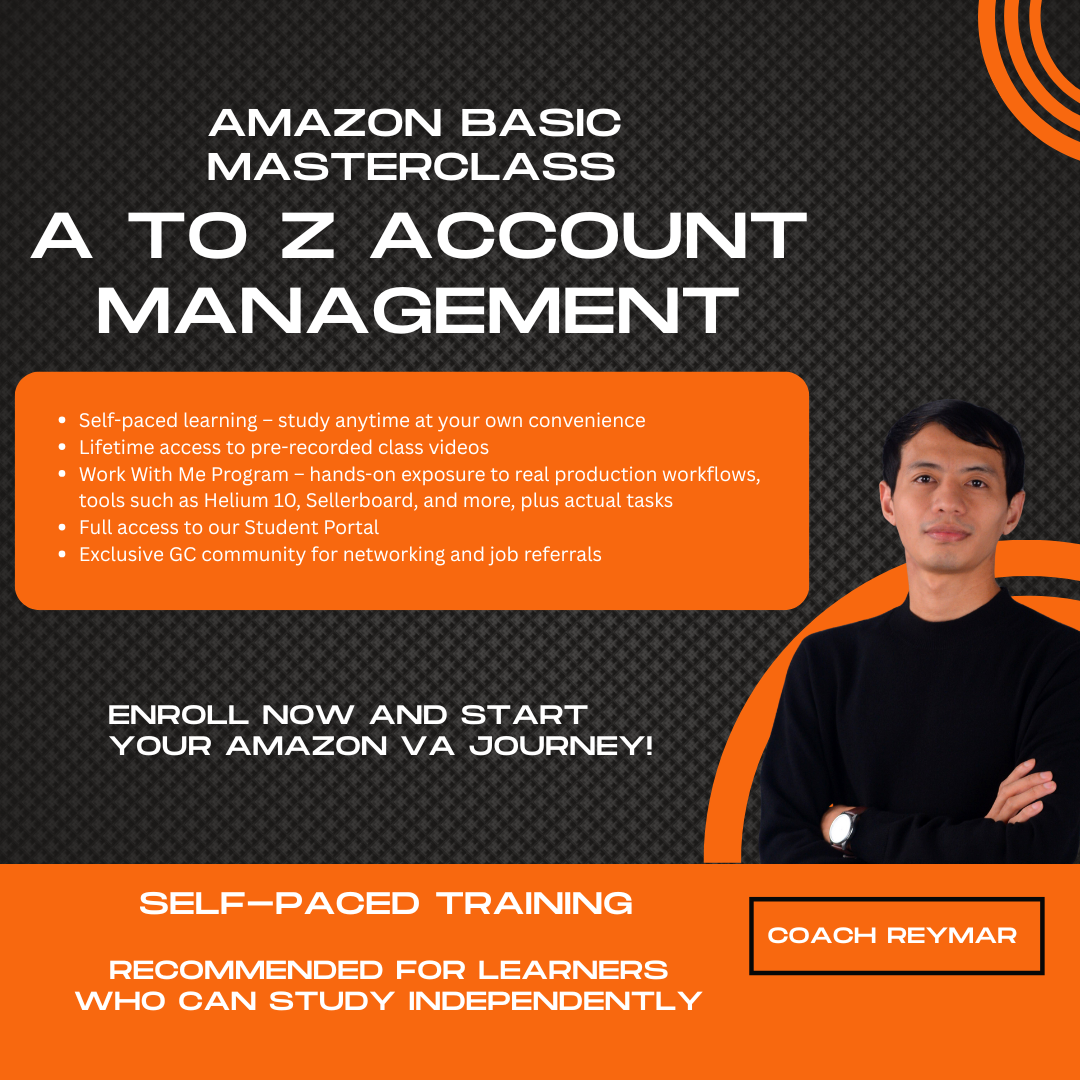Amazon Basic Masterclass: A to Z Account Management – Self-Paced Training